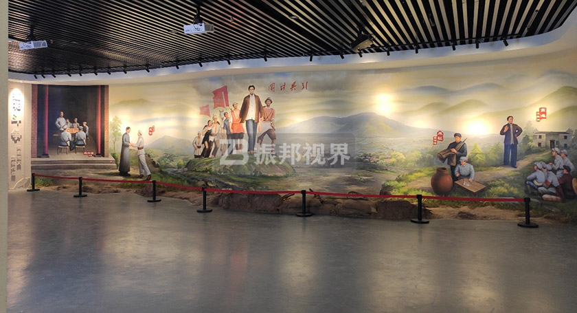 歷史館半景畫展項(xiàng)